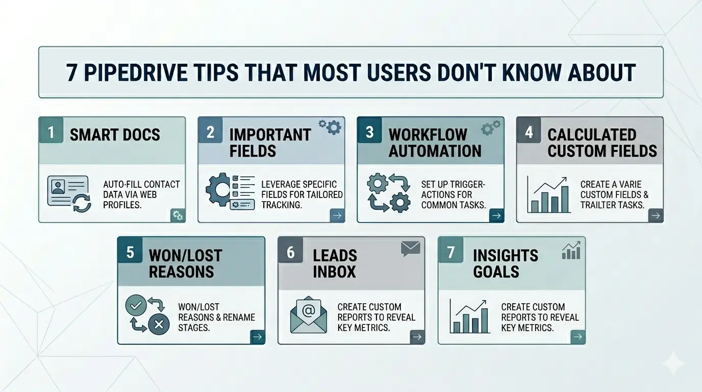 7 Pipedrive Tips That Most Users Don't Know About